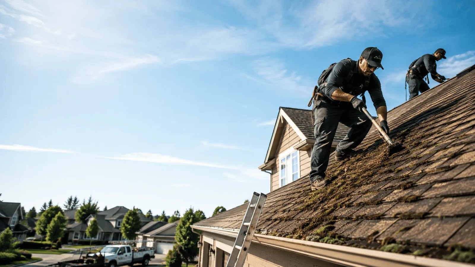 Roof Moss Removal in Bayport, MN near me